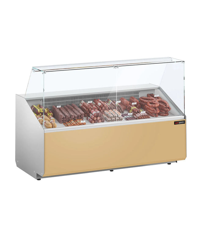 GGM Gastro Serve Over Counter - 1881mm - front panel beige - capacity 387 litres