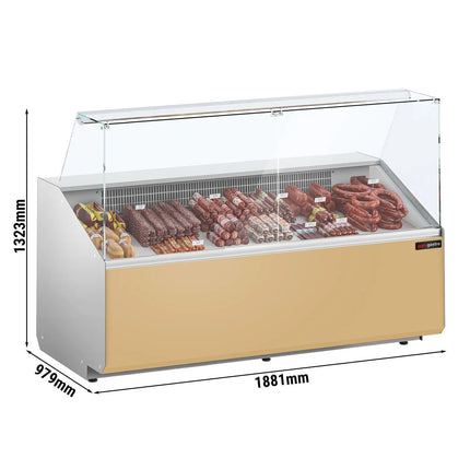 GGM Gastro Serve Over Counter - 1881mm - front panel beige - capacity 387 litres