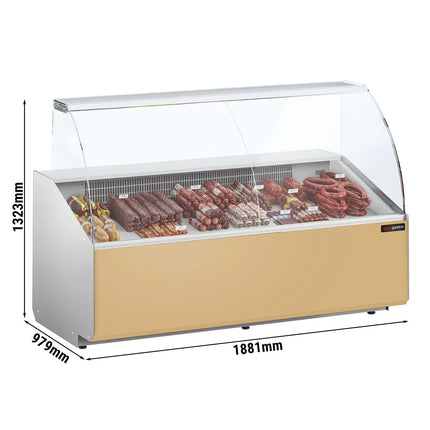 GGM Gastro Serve Over Counter - 1881mm - front panel beige - capacity 387 litres
