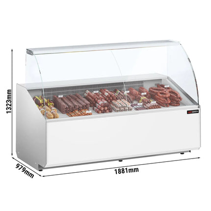 GGM Gastro Serve Over Counter - 1881mm - front panel white - capacity 387 litres