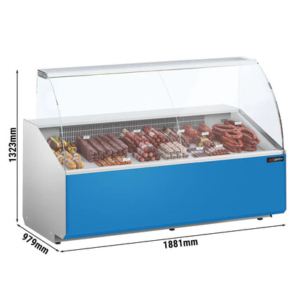 GGM Gastro Serve Over Counter - 1881x979mm - front panel light blue - capacity 387 litres