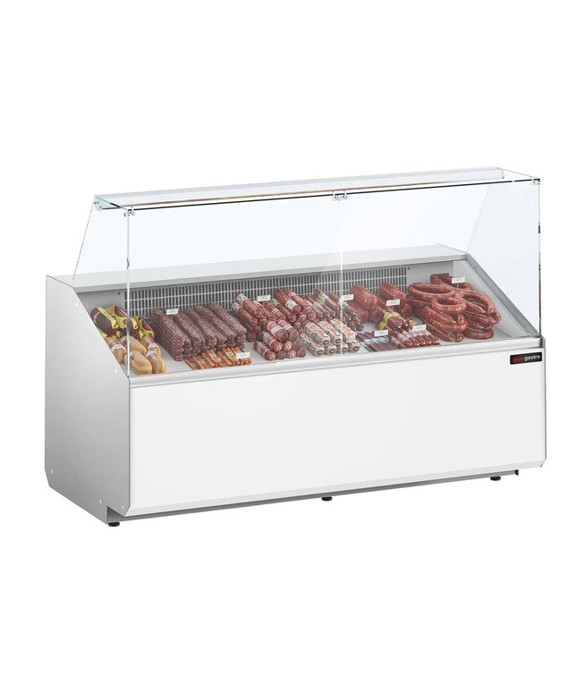 GGM Gastro Serve Over Counter - 1881x979mm - front panel white - capacity 387 litres - with 3 doors