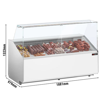GGM Gastro Serve Over Counter - 1881x979mm - front panel white - capacity 387 litres - with 3 doors
