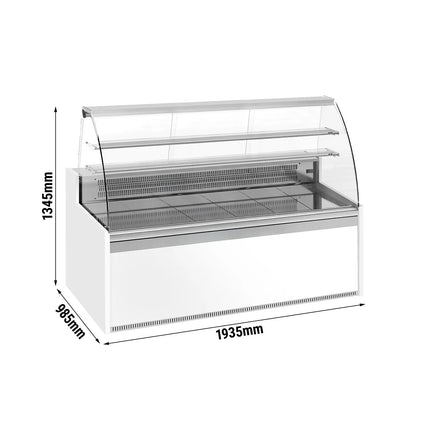 GGM Gastro Serve Over Counter - 1935mm - with 3 doors - capacity 327 litres