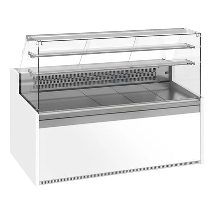 GGM Gastro Serve Over Counter - 1935x985mm - with 3 doors - with 2 shelves - LED lighting - capacity 3590 litres