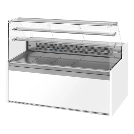 GGM Gastro Serve Over Counter - 1935x985mm - with 3 doors - with 2 shelves - LED lighting - capacity 3590 litres