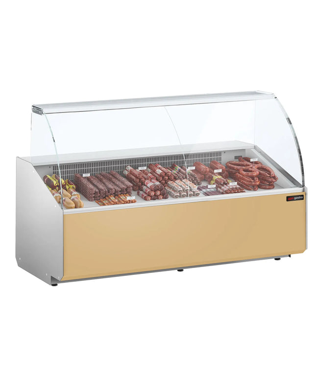 GGM Gastro Serve Over Counter - 2506mm - beige front panel - capacity 512 litres