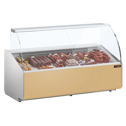 GGM Gastro Serve Over Counter - 2506mm - beige front panel - capacity 512 litres
