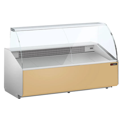GGM Gastro Serve Over Counter - 2506mm - beige front panel - capacity 512 litres