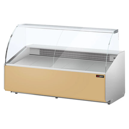 GGM Gastro Serve Over Counter - 2506mm - beige front panel - capacity 512 litres