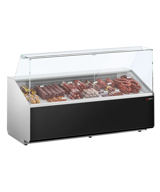 GGM Gastro Serve Over Counter - 2506mm - black front - capacity 512 litres
