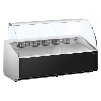 GGM Gastro Serve Over Counter - 2506mm - black front - capacity 512 litres