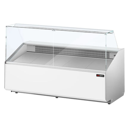 GGM Gastro Serve Over Counter - 2506mm - capacity 512 litres - front panel white