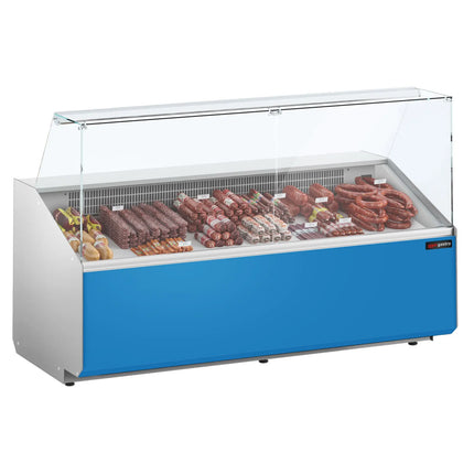 GGM Gastro Serve Over Counter - 2506mm - front panel light blue - capacity 512 litres