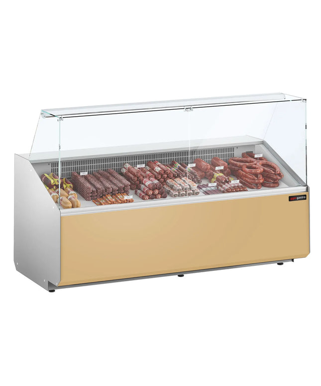 GGM Gastro Serve Over Counter - 2506x979mm - front panel beige - capacity 512 litres