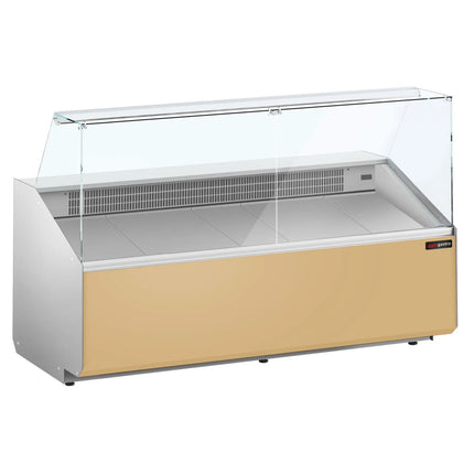 GGM Gastro Serve Over Counter - 2506x979mm - front panel beige - capacity 512 litres