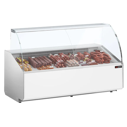GGM Gastro Serve Over Counter - 2506x979mm - front panel white - capacity 512 litres