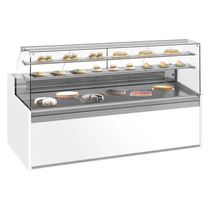 GGM Gastro Serve Over Counter - 2560x985mm - with 4 doors - LED lighting