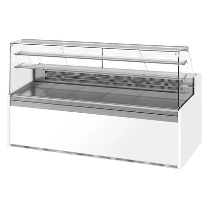 GGM Gastro Serve Over Counter - 2560x985mm - with 4 doors - LED lighting