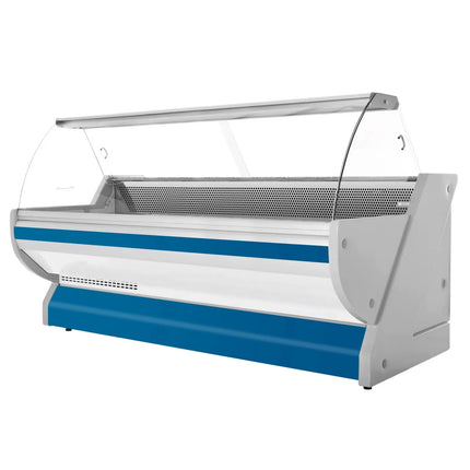 GGM Gastro Serve Over Counter - 2965x1150mm - blue front - with lighting - granite worktop - capacity 570 litres
