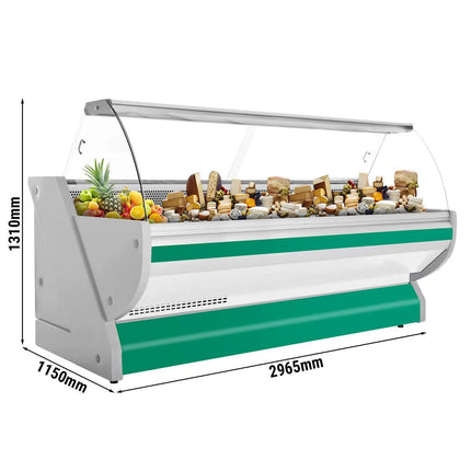 GGM Gastro Serve Over Counter - 2965x1150mm - granite worktop - capacity 570 litres