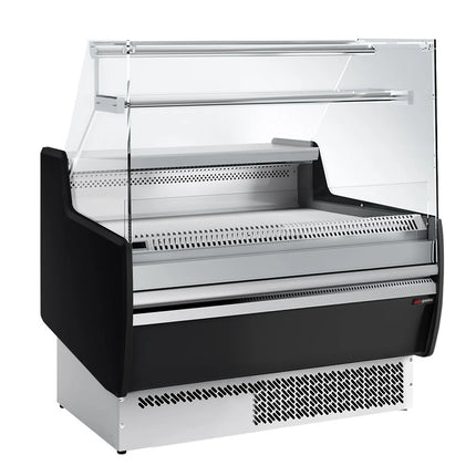 GGM Gastro Serve Over Counter - 998x953mm - black front - capacity 110 litres