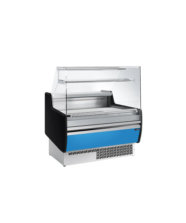 GGM Gastro Serve Over Counter - 998x953mm - front panel light blue - with 1 door - with 1 shelf - capacity 110 litres