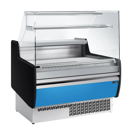 GGM Gastro Serve Over Counter - 998x953mm - front panel light blue - with 1 door - with 1 shelf - capacity 110 litres