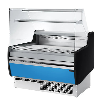 GGM Gastro Serve Over Counter - 998x953mm - front panel light blue - with 1 door - with 1 shelf - capacity 110 litres