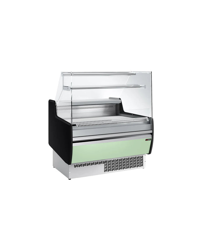 GGM Gastro Serve Over Counter - 998x953mm - with 1 door - front panel light green