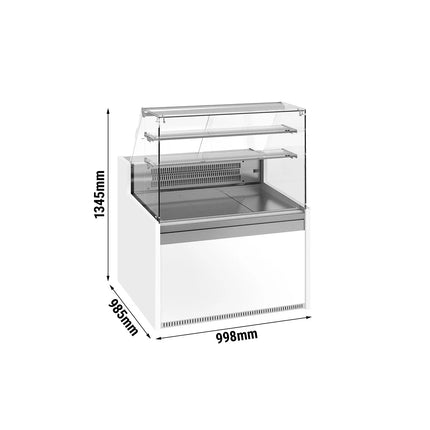 GGM Gastro Serve Over Counter - 998x985mm - with 1 door - LED lighting