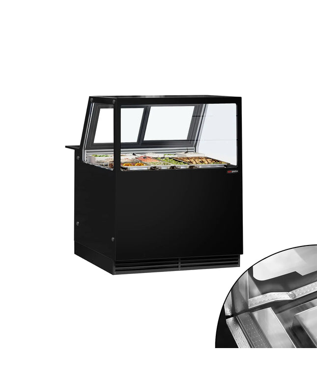 GGM Gastro Serve Over Counter KAISA - 1000mm - double glazing