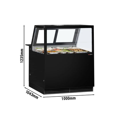 GGM Gastro Serve Over Counter KAISA - 1000mm - double glazing