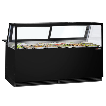 GGM Gastro Serve Over Counter KAISA - 2000x1048mm - double glazing - capacity 560 litres