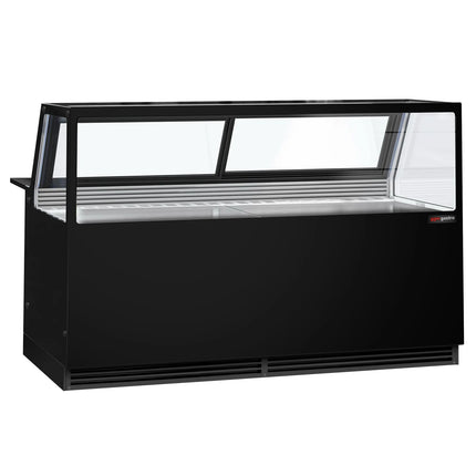 GGM Gastro Serve Over Counter KAISA - 2000x1048mm - double glazing - capacity 560 litres
