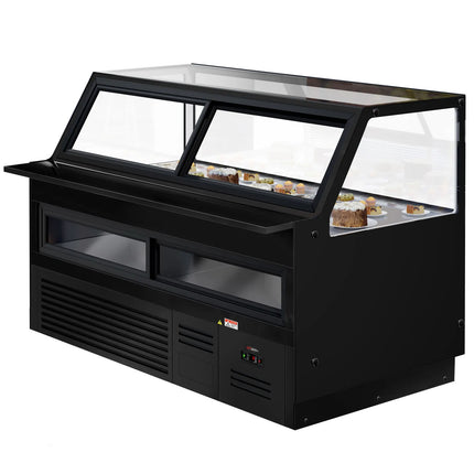 GGM Gastro Serve Over Counter KAISA - 2000x1048mm - double glazing - capacity 560 litres