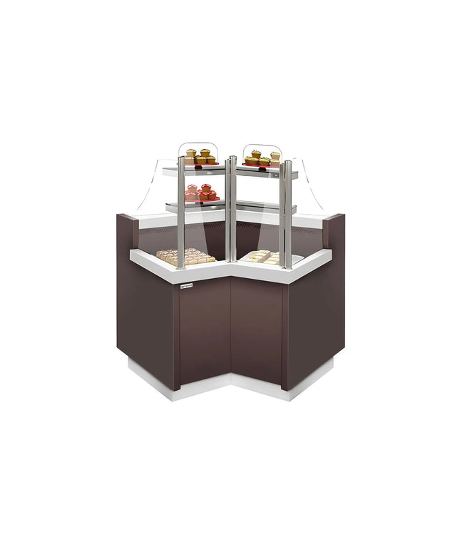 GGM Gastro Serve Over Counter RIGA - 1365mm - 2 shelves