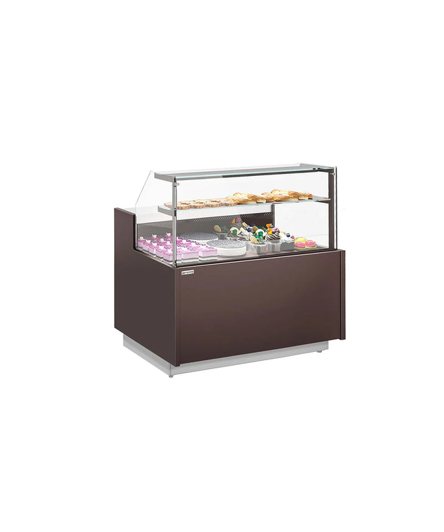 GGM Gastro Serve Over Counter RIGA - 1370mm - with 2 doors - 2 shelves - capacity 138 litres - LED lighting
