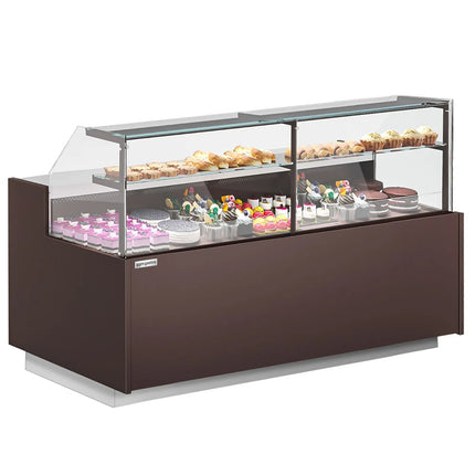 GGM Gastro Serve Over Counter RIGA - 1995mm - with 3 doors - LED lighting - capacity 206 litres