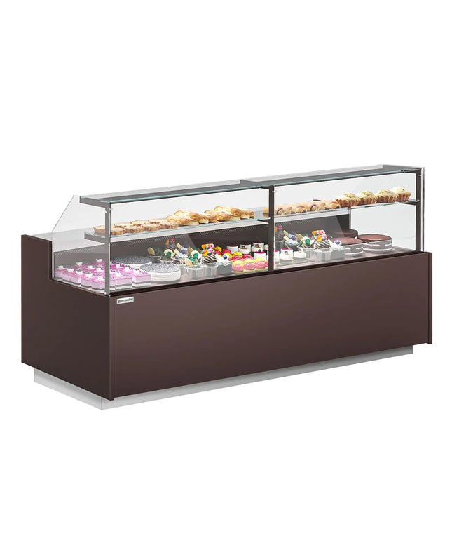 GGM Gastro Serve Over Counter RIGA - 2620x990mm - with 4 doors - 2 shelves - capacity 275 litres