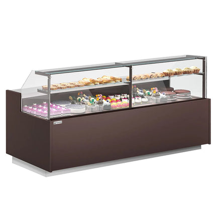 GGM Gastro Serve Over Counter RIGA - 2620x990mm - with 4 doors - 2 shelves - capacity 275 litres