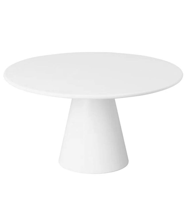 GGM Gastro Serving Platter CASUAL - Melamine - Ø310mm - White - round - Height: 160mm