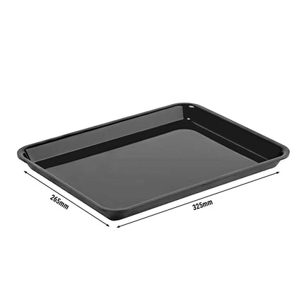 GGM Gastro Serving Platter - GN 1/2 - 325x265x20mm - Matt Black - rectangular