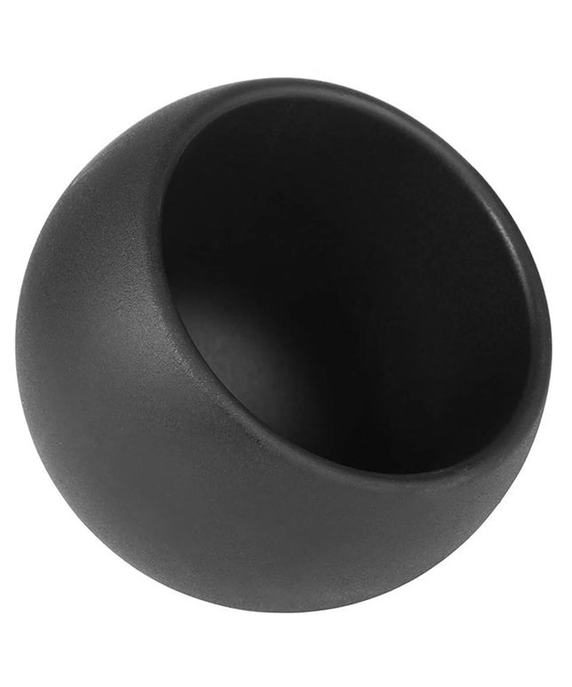 GGM Gastro Serving set - MOON - Melamine & Wood - 50ml - 80x80mm - Depth: 75mm - Black