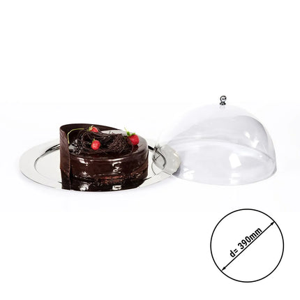GGM Gastro Serving Tray - Stainless Steel - Ø390mm - polished