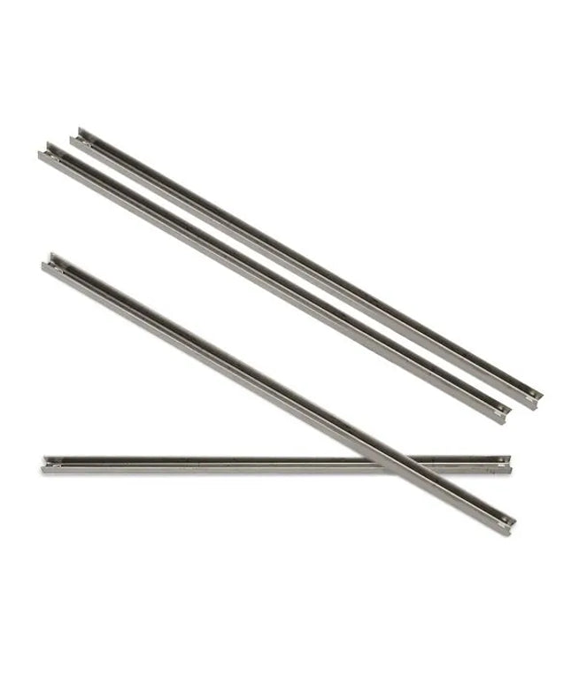 GGM Gastro Shelf guides - Stainless steel - 2x630mm & 2x580mm - for KSF1482 & TKSF1482