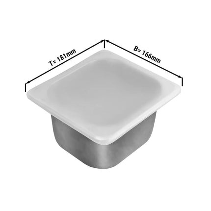 GGM Gastro Silicone Lid - for Gastronorm Container GN 1/6