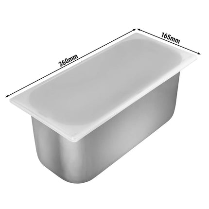 GGM Gastro Silicone Lid for Ice Cream Container - Silicone - 360x165mm