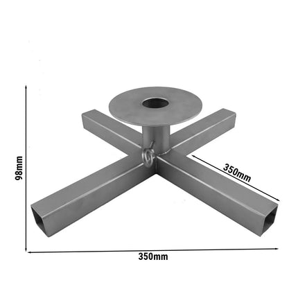 GGM Gastro Skewer Stand - 350x350x98mm - Stainless Steel - for DUI6R, DUI8R, DUI10R