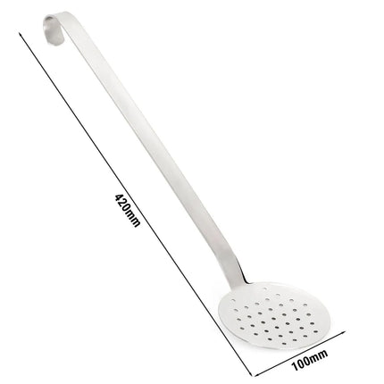 GGM Gastro Skimmer - Ø100mm - Handle Length: 320mm - Stainless Steel